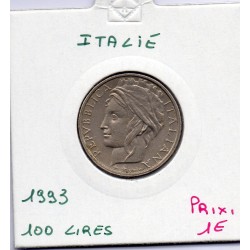 Italie 100 Lire 1993 Sup,  KM 159 pièce de monnaie