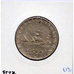 Italie 500 Lire 1966 TTB,  KM 66 pièce de monnaie