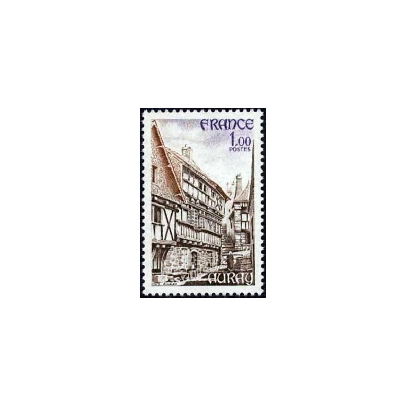 Timbre France Yvert No 2041 Auray