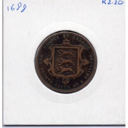 Jersey 1/26 Shilling 1870 TB+, KM 4 pièce de monnaie