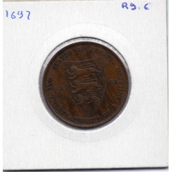Jersey 1/24 Shilling 1888 TTB, KM 7 pièce de monnaie