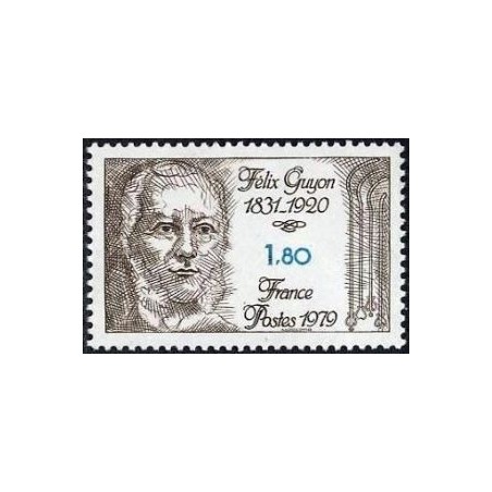 Timbre France Yvert No 2052 Félix Guyon