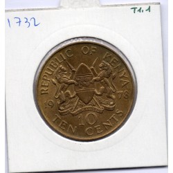 Kenya 10 cents 1978 Sup, KM 11 pièce de monnaie