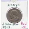Kenya 1 shilling 1968 TB, KM 5 pièce de monnaie