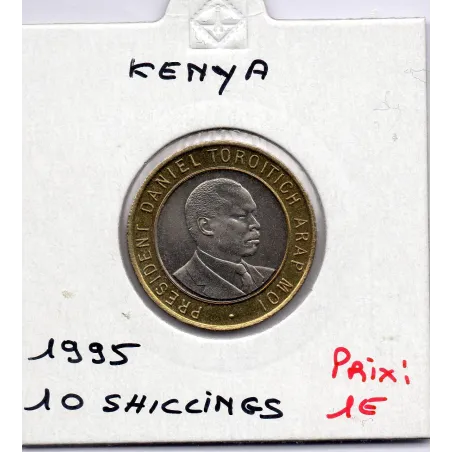 Kenya 10 shillings 1995 Sup, KM 27 pièce de monnaie