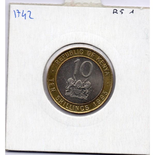 Kenya 10 shillings 1995 Sup, KM 27 pièce de monnaie
