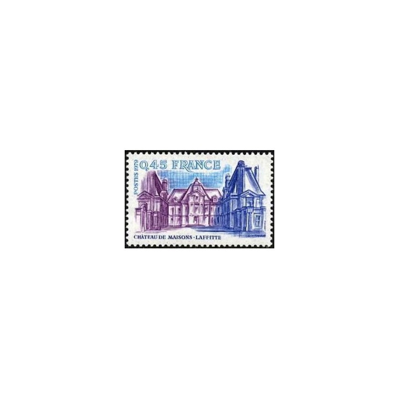 Timbre France Yvert No 2064 Chateau de Maisons-Laffitte