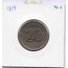Malaisie 20 sen 1987 Sup, KM 4 pièce de monnaie