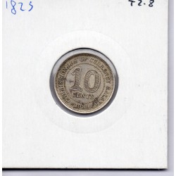 Malaya 10 cents 1939 TTB, KM 4 pièce de monnaie