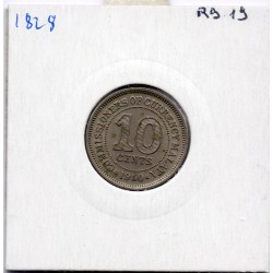 Malaya 10 cents 1950 Sup, KM 8 pièce de monnaie