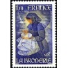 Timbre France Yvert No 2079 La Broderie