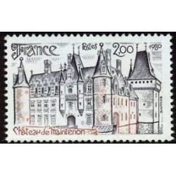 Timbre France Yvert No 2082 Chateau de Maintenon