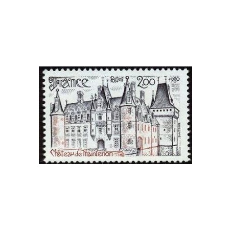 Timbre France Yvert No 2082 Chateau de Maintenon