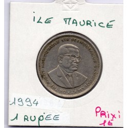 Ile Maurice 1 rupee 1994 Sup, KM 55 pièce de monnaie