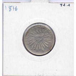 Mexique 1 real 1854 Mexico TB, KM 372 pièce de monnaie