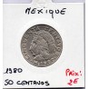 Mexique 50 centavos 1980 Sup, KM 452 pièce de monnaie