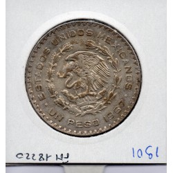 Mexique 1 Peso 1967 Sup, KM 459 pièce de monnaie