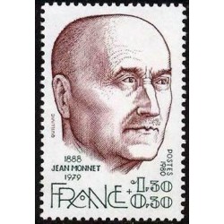 Timbre France Yvert No 2096 Jean Monnet