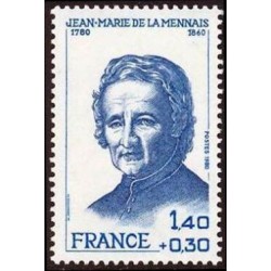 Timbre France Yvert No 2097 Jean-Marie de la Mennais