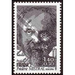 Timbre France Yvert No 2098 Frédéric Mistral