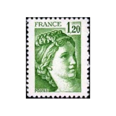 Timbre France Yvert No 2101 Type Sabine