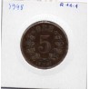 Norvège 5 ore 1907 TTB, KM 364 pièce de monnaie