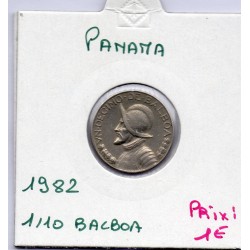 Panama 1/10 de Balboa 1982 TTB, KM 10 pièce de monnaie