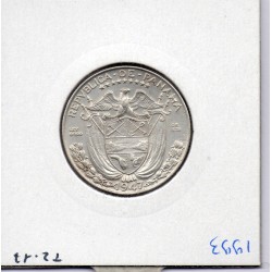 Panama 1/4 de Balboa 1947  TTB+, KM 11.1 pièce de monnaie