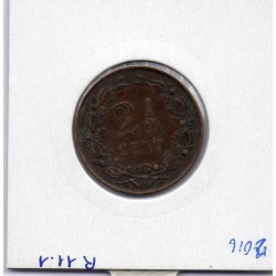 Pays Bas 2 1/2  cents 1881 TTB, KM 108  pièce de monnaie