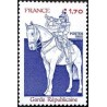 Timbre France Yvert No 2115 Garde Républicaine, Trompette de la Garde