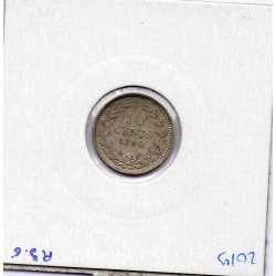Pays Bas 10 cents 1890 Sup, KM 80 pièce de monnaie