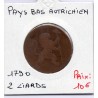 Pays-Bas Autrichiens 2 Liards 1790 B, KM 45 pièce de monnaie