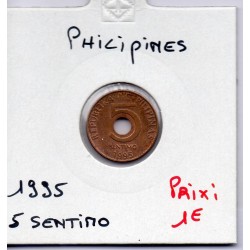 Philippines 5 sentimo 1995 Sup, KM 268 pièce de monnaie