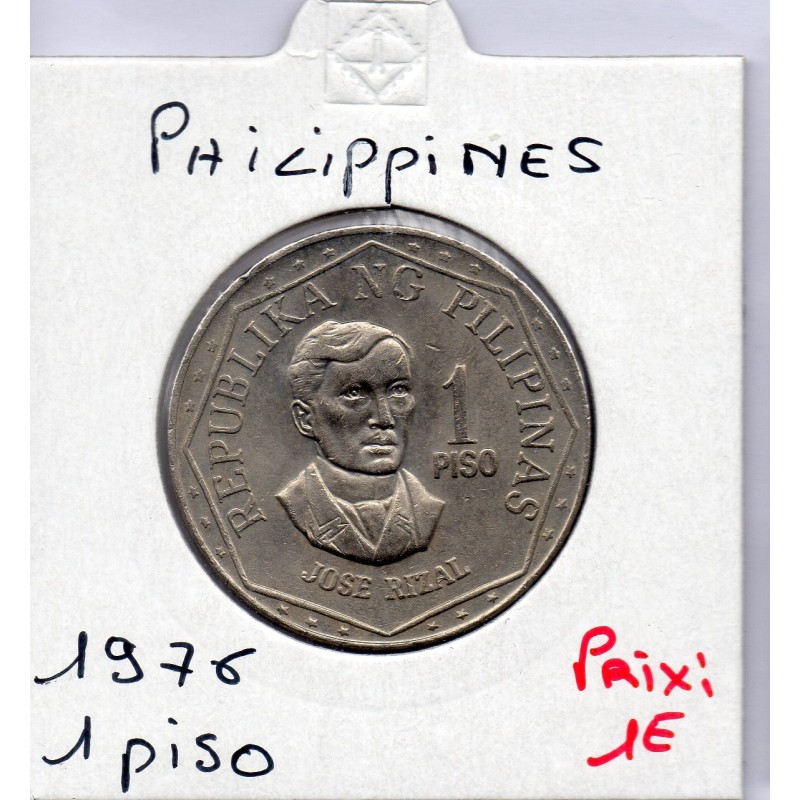 Philippines 1 piso 1976 Sup, KM 209 pièce de monnaie