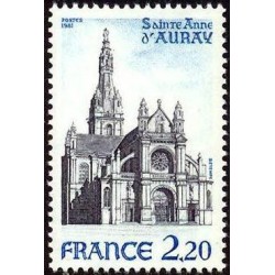 Timbre Yvert No 2134 Basilique de Sainte Anne d' Auray