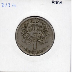 Portugal 1 escudo 1939 TB, KM 578 pièce de monnaie