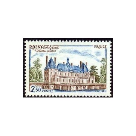 Timbre Yvert No 2135 Chateau de Sully à Rosny sur Seine