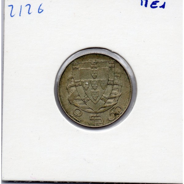 Portugal 2.5 escudos 1932 TTB, KM 580 pièce de monnaie