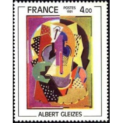 Timbre Yvert No 2137 Composition 1920-1923 d'Albert Gleizes