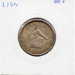 Rhodésie du sud 1 Shilling 1935 Sup+, KM 3 pièce de monnaie