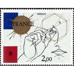 Timbre Yvert No 2141 Trémois, exposition philexfrance 1982, la France