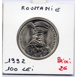 Roumanie 100 lei 1992 Sup, KM 111 pièce de monnaie