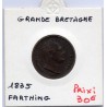 Grande Bretagne Farthing 1835 TTB+, KM 705 pièce de monnaie