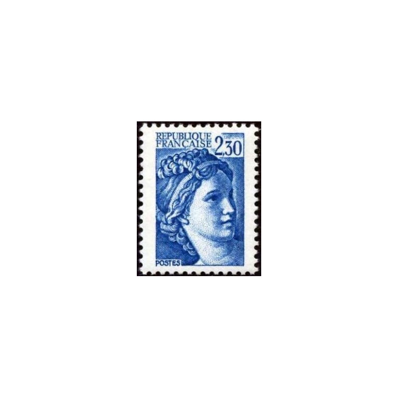 Timbre Yvert No 2156 Type Sabine 2.30fr