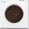 Grande Bretagne Penny 1875 TTB+, KM 755 pièce de monnaie