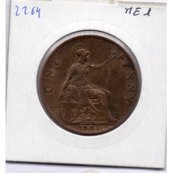 Grande Bretagne Penny 1901 Sup, KM 790 pièce de monnaie
