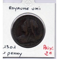 Grande Bretagne Penny 1901 TB+, KM 790 pièce de monnaie