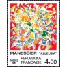 Timbre Yvert No 2169 Alléluia d'Alfred Manessier