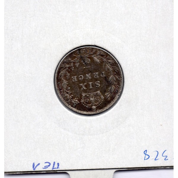 Grande Bretagne 6 pence 1894 Sup, KM 779 pièce de monnaie