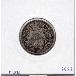 Grande Bretagne 1 shilling 1856 B, KM 734 pièce de monnaie